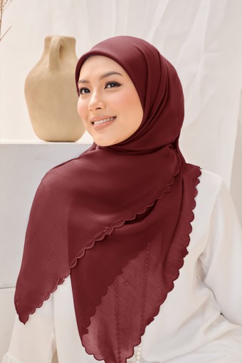 (AS-IS) ABLA Sulam Bawal in Burgundy