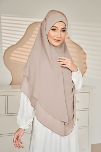 (AS-IS) Nageena Khimar in Mocha