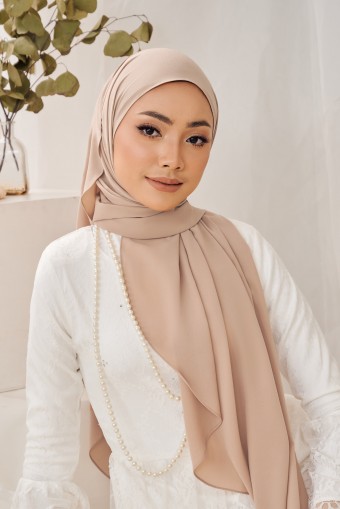 ALUN Long Shawl in Khaki