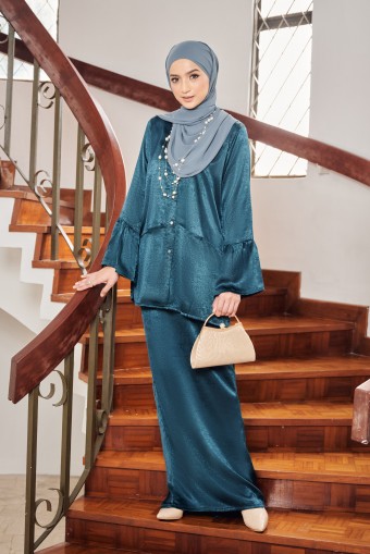 (AS-IS) Calla Kurung in Aegean [Skirt Only]