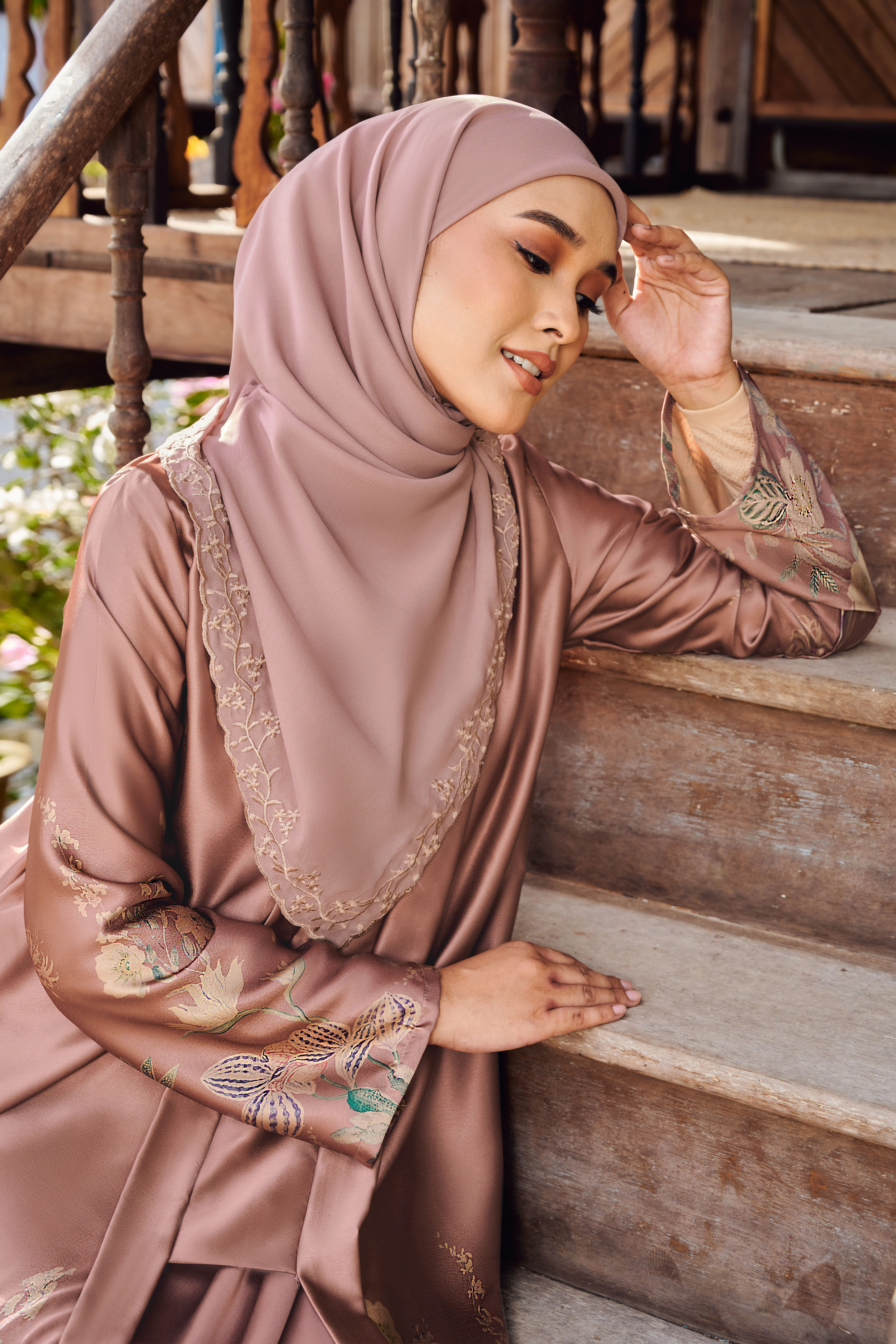 (AS-IS)  Kalea Kebaya in Cedarwood