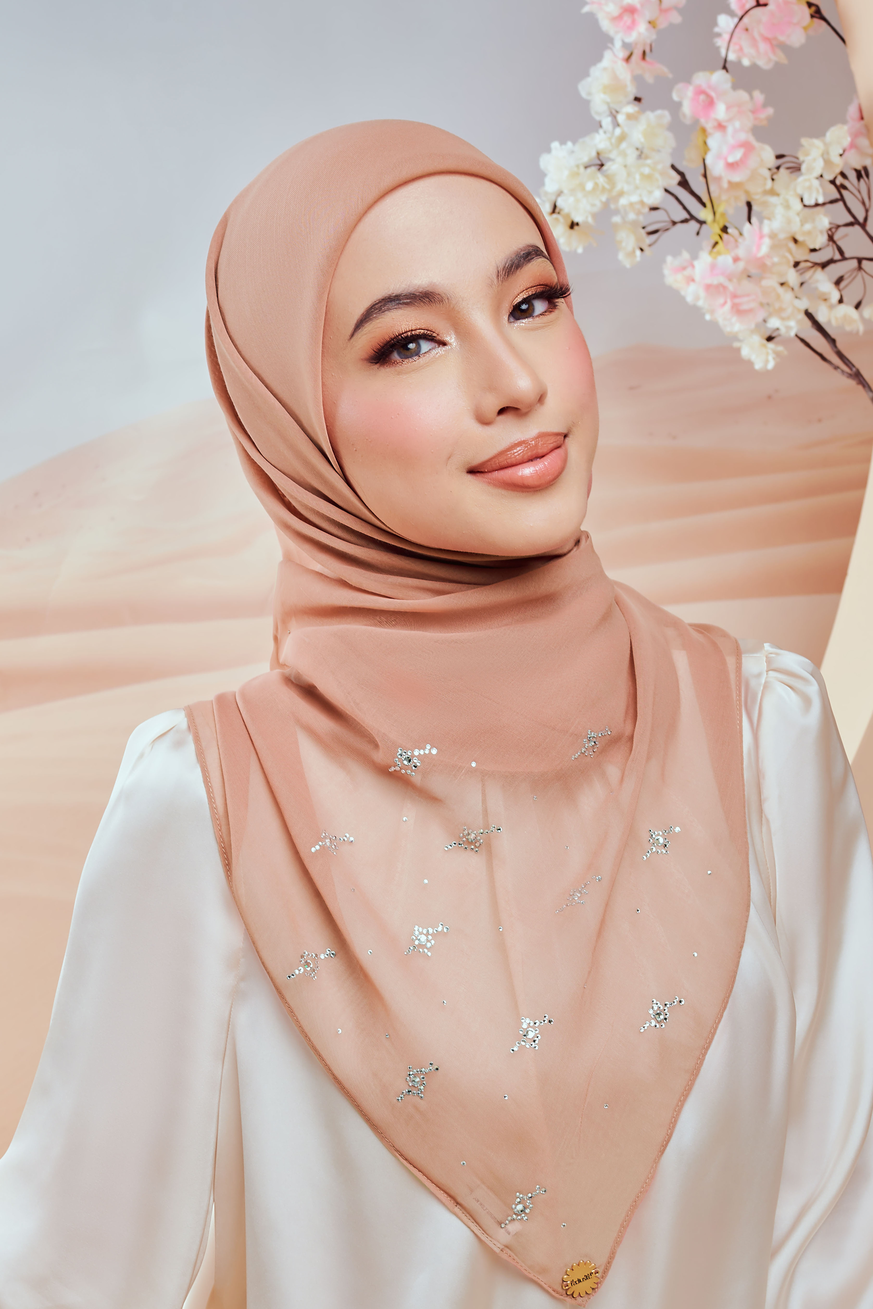 MYLA Luxe Bawal in Dusty Orange