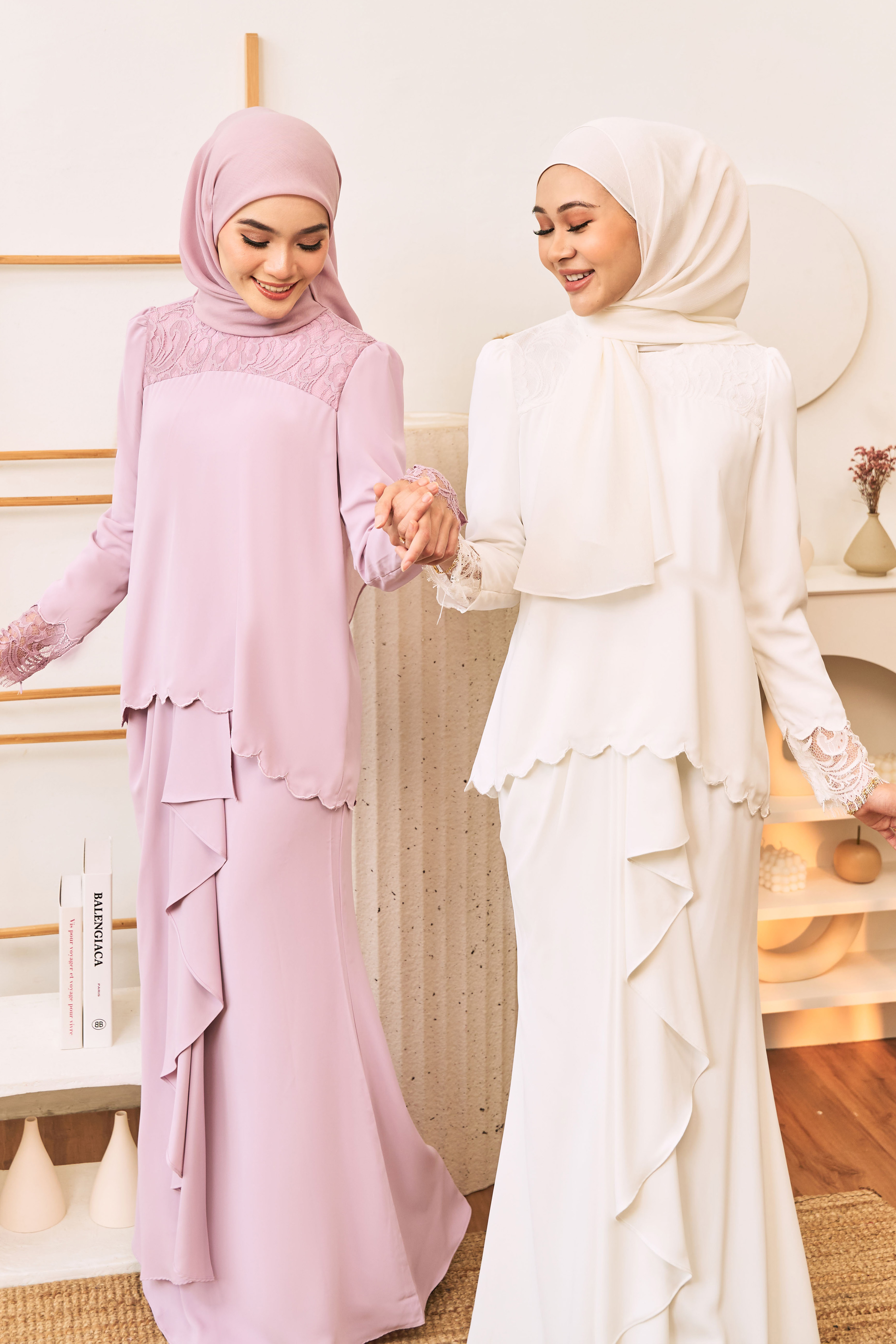 (AS-IS) EIDRA Kurung in Lilac