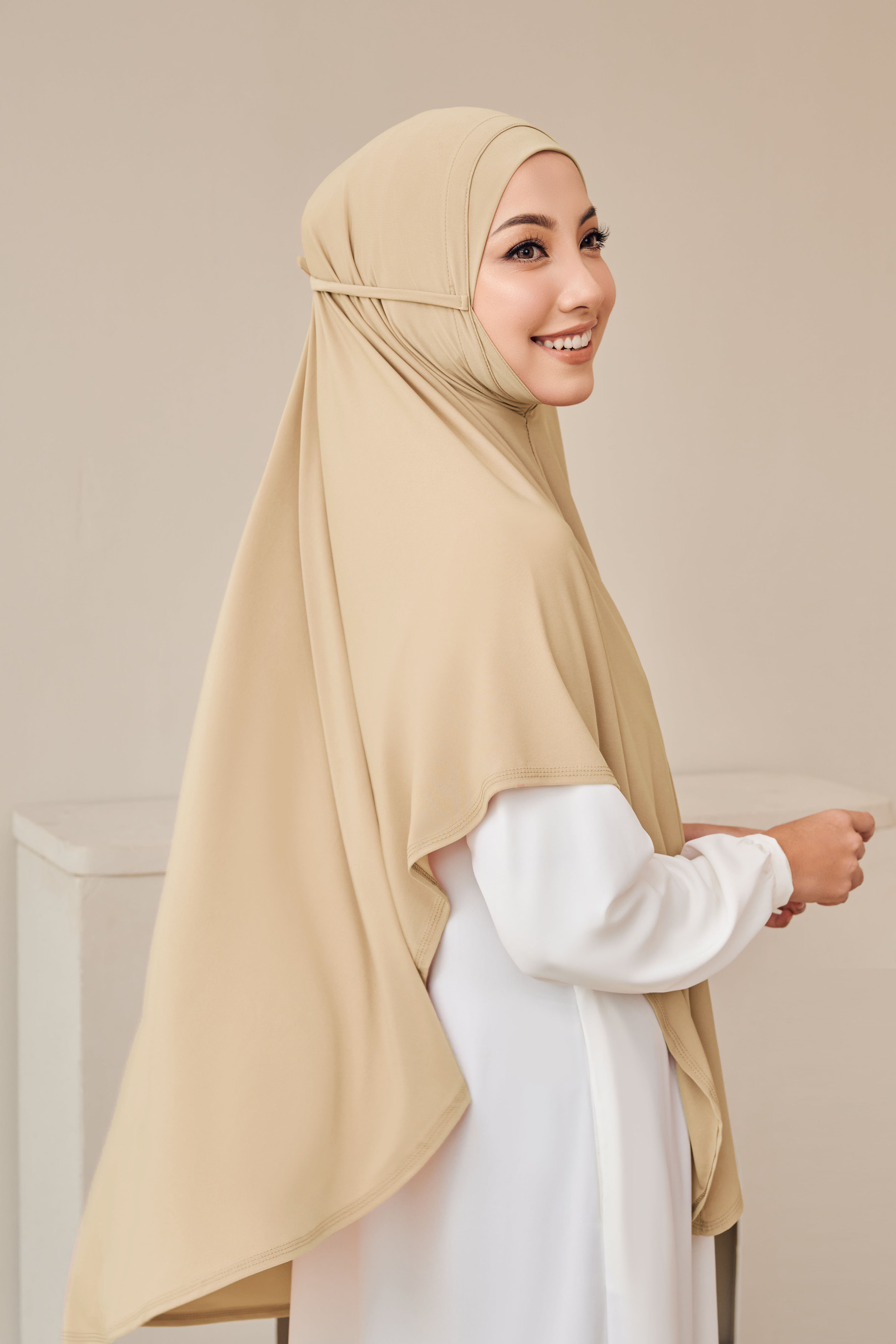 (AS-IS) SAFA Khimar in Camel