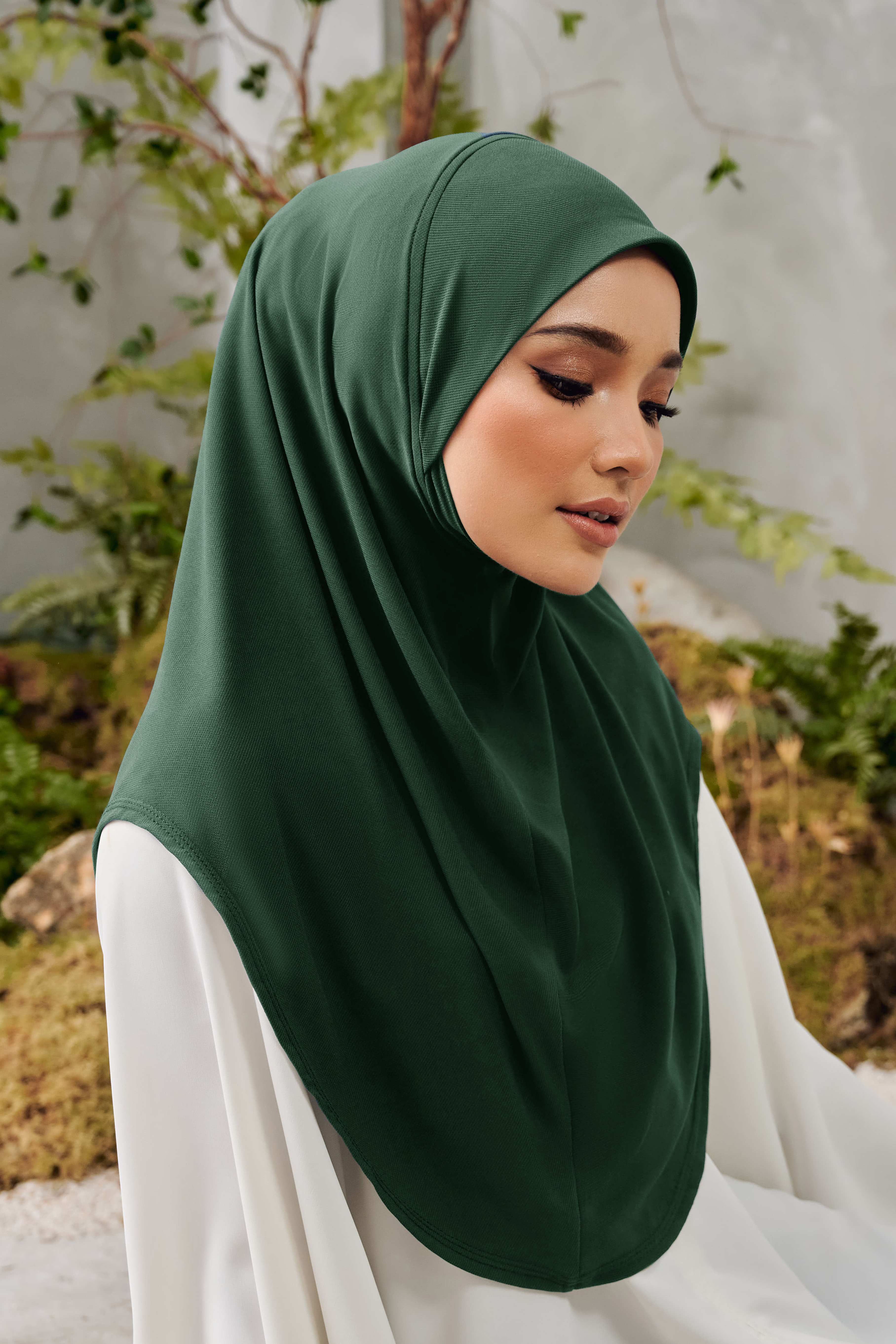 SERA Slip On Hijab in Emerald