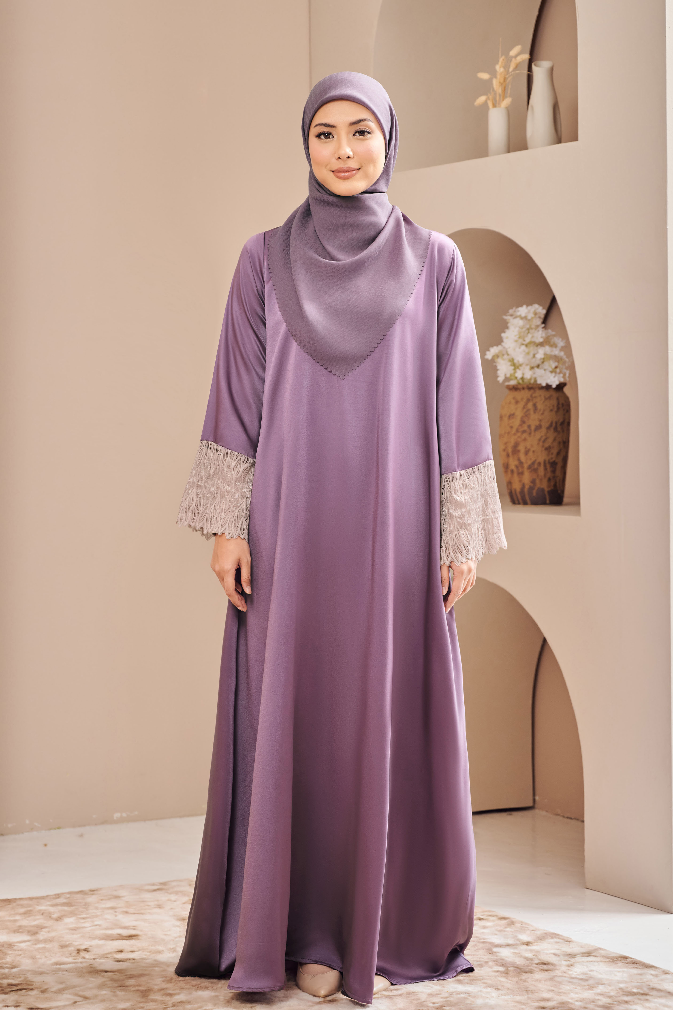 AELIN Dress in Purple