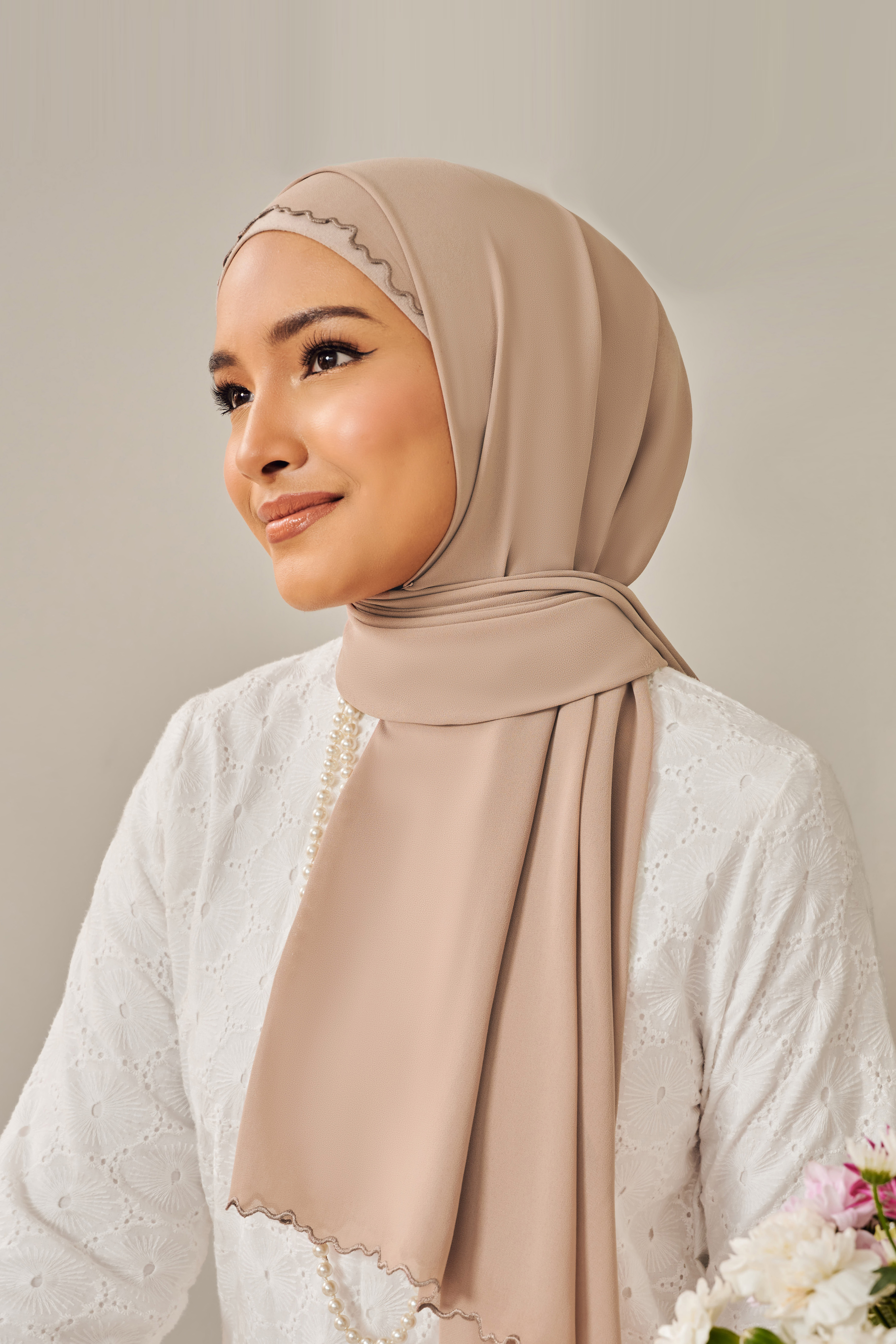 (AS-IS) ISRA Sulam Shawl in Sand