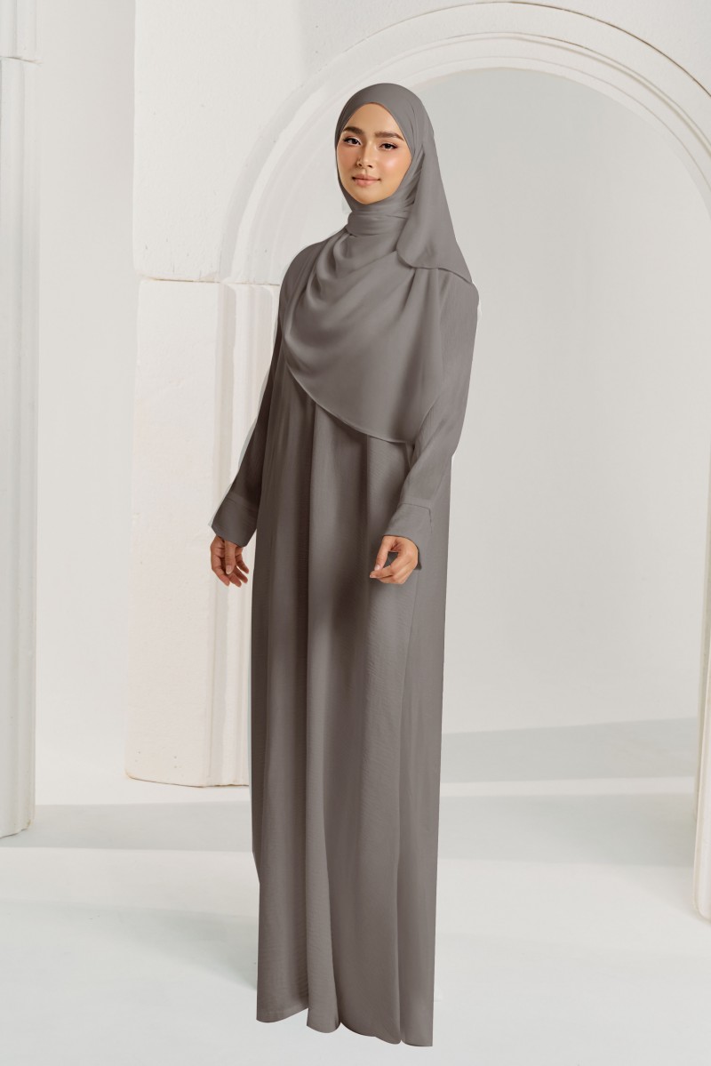 BELVA Kaftan in Smokey