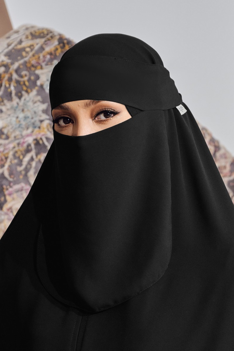 AMINA Niqab in Black