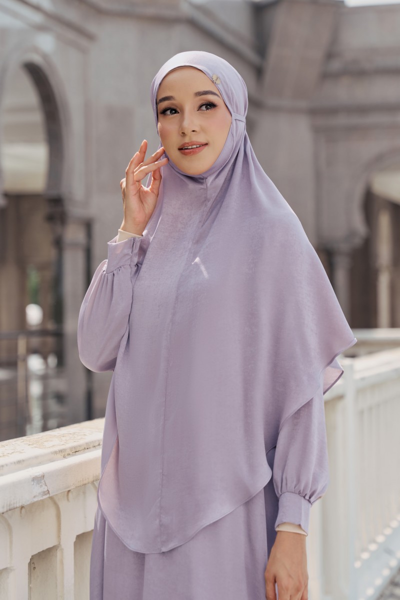 ZARIA Khimar in Lavender