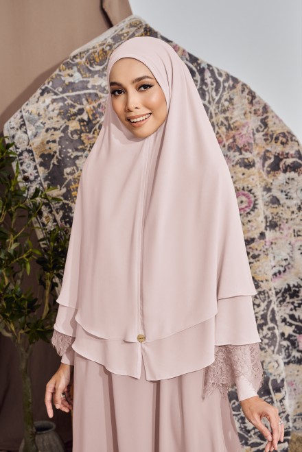 NAZIA Khimar in Blush