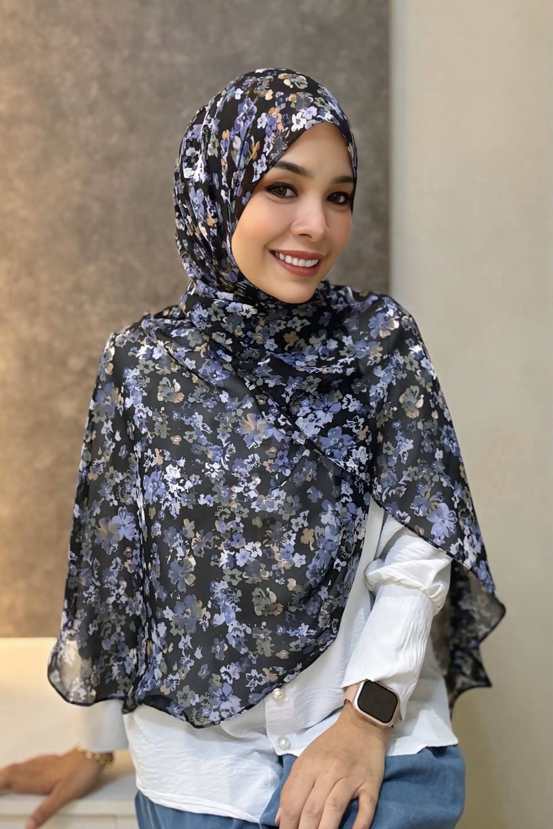 Adra Printed Shawl in Nira