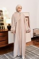 ELARA Abaya A1 in Cream