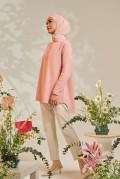 BEA Blouse in Peach Pink