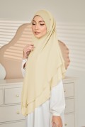 Nageena Khimar in Pale Yellow