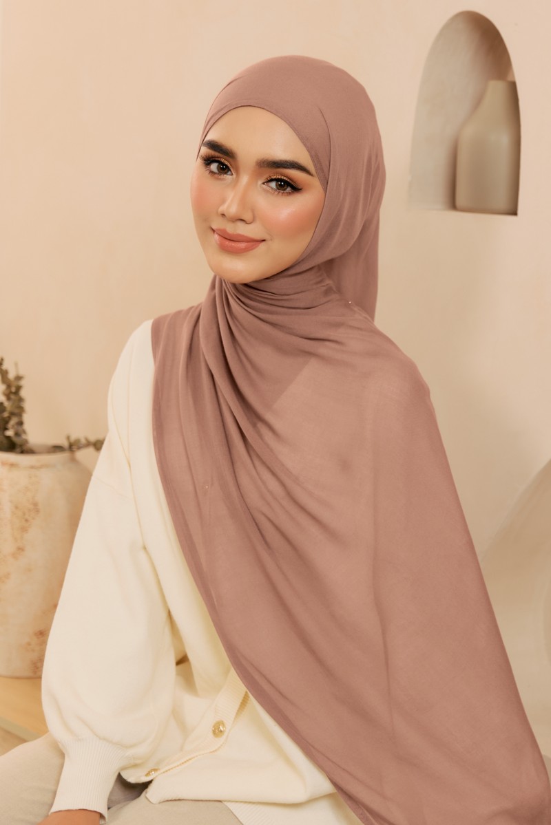 REA Modal Shawl in Rosewood