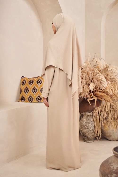 BELVA Kaftan in Sand