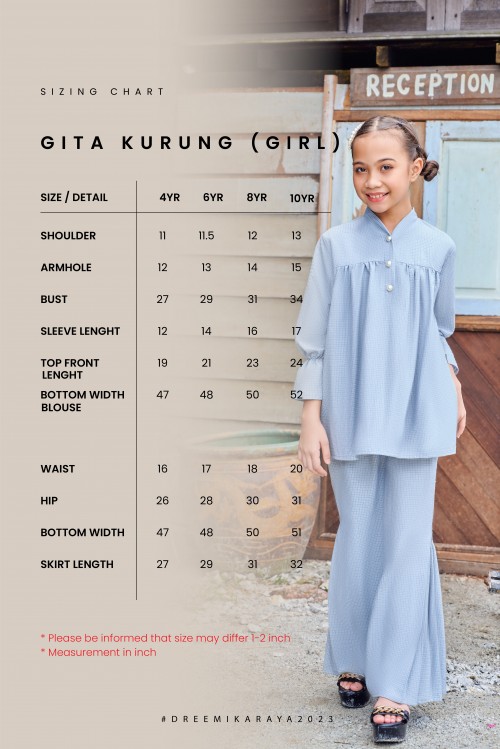 Gita Kurung Girl in Black