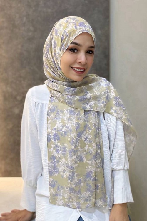 Adra Printed Shawl in Rhea