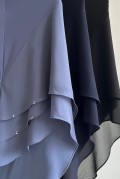 ARDEA Slip On Hijab in Blue