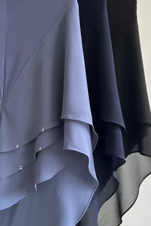 ARDEA Slip On Hijab in Blue
