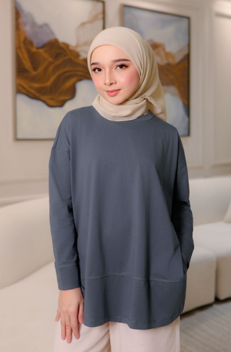 Sora Blouse in Blue