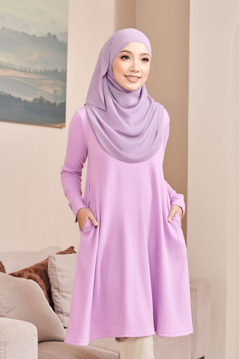 (AS-IS) NEO Tunic in Lavender