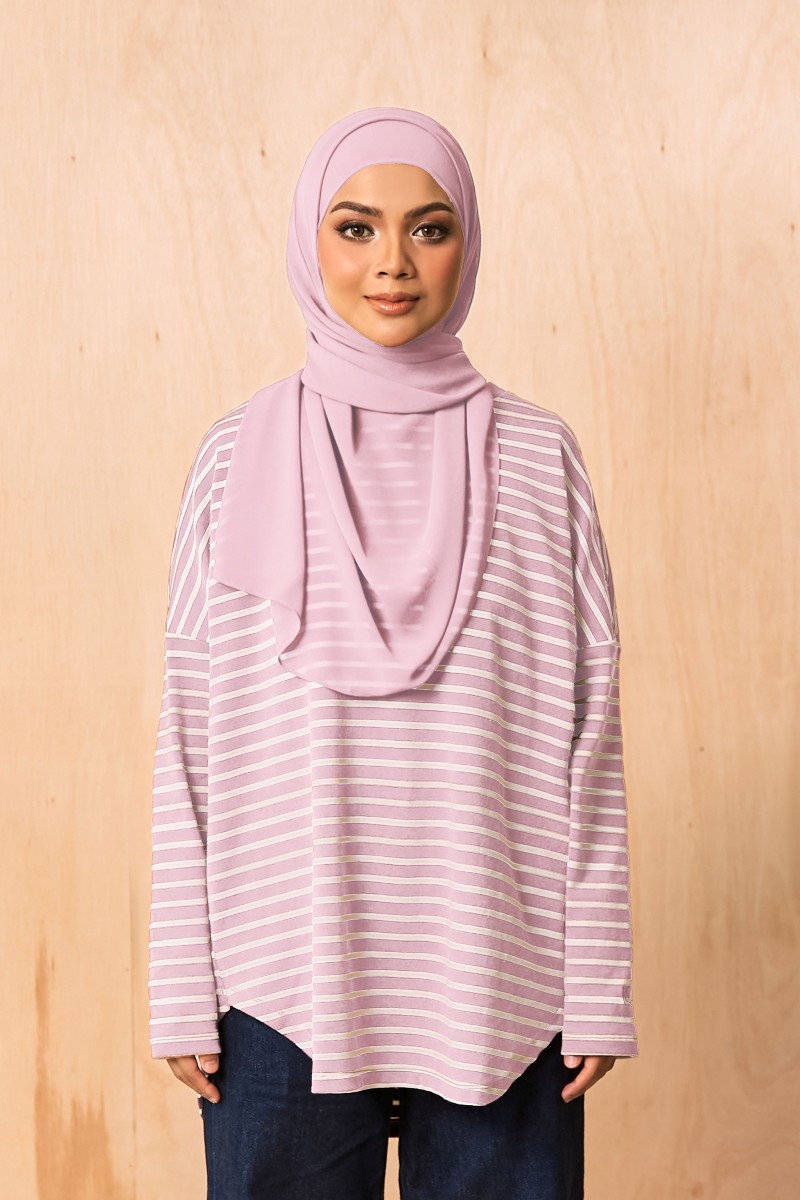 MARIBEL Comfy Blouse in Blush