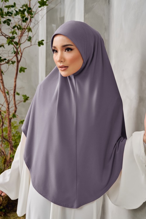SERA Slip On Hijab in Purple