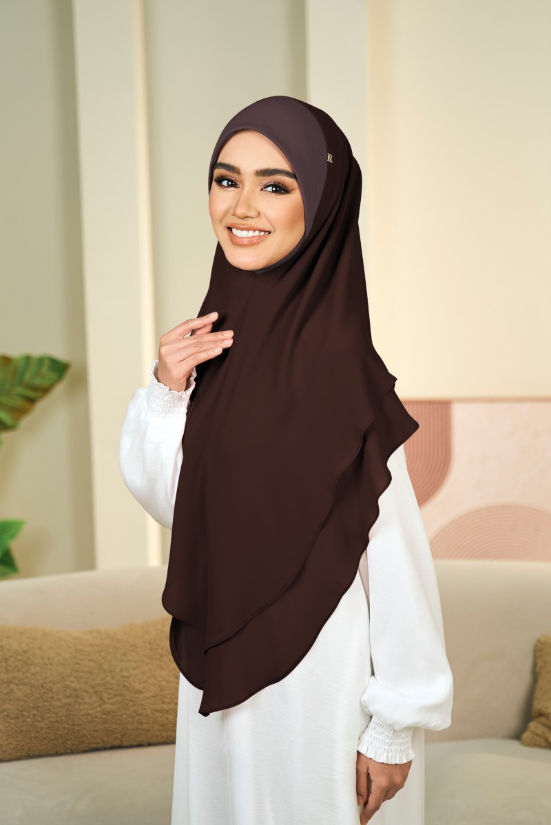 NAGEENA KHIMAR XL In Brown