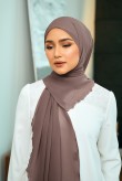 Erika Sulam Shawl in Dark Brown