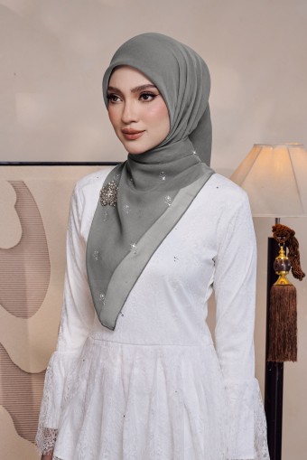 Fiora Bawal in Dark Grey Fiora Bawal in Dark Grey