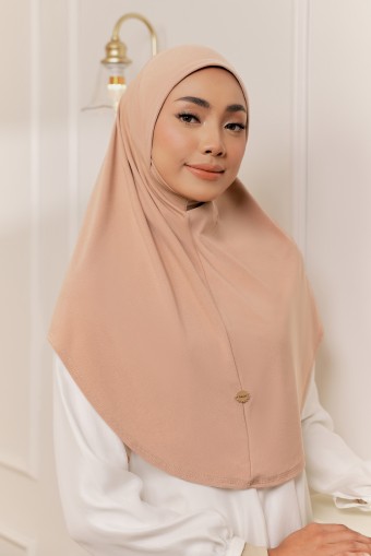MEDINA Tudung Sarung in Dusty Peach