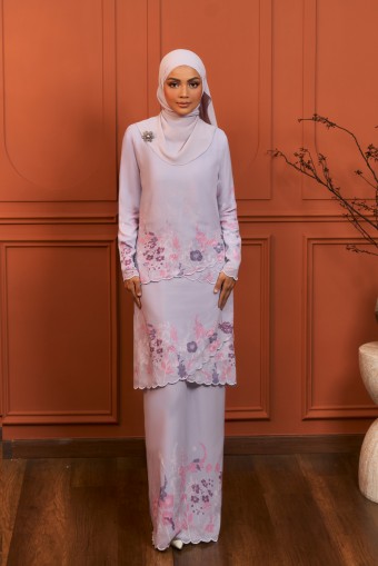 DARLA Kurung in Lilac
