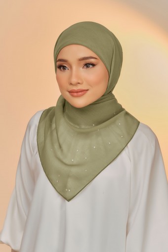 MOIRA Bawal Batu in Olive Green