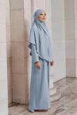(AS-IS) Belva Kaftan in Soft Blue