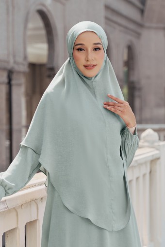ZARIA Khimar in  Soft Mint