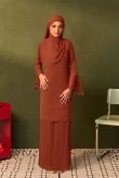 MERANTI Kurung in Brick Orange
