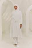(AS-IS ) LANA Set in White NO Khimar