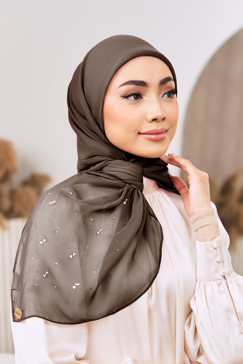 MYLA Cara Bawal in Dark Brown