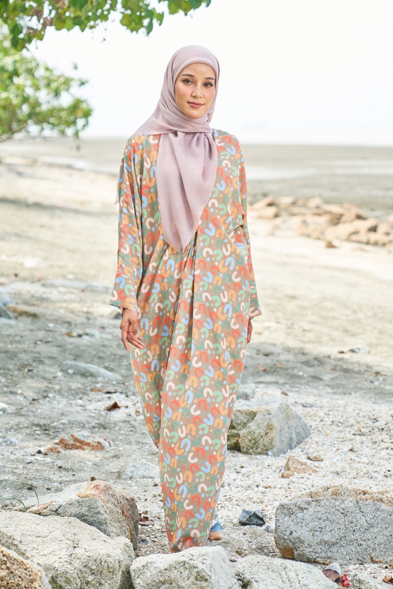 ZAFIRA Kaftan in Polly