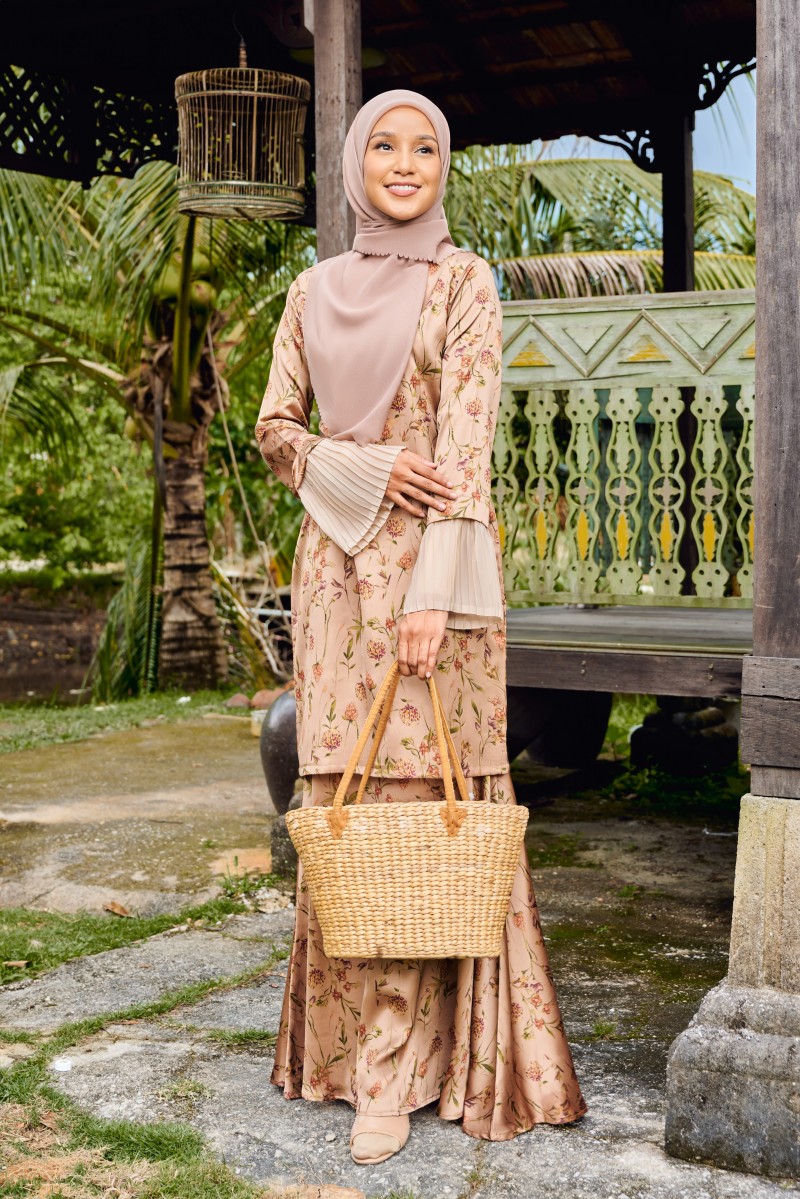 (AS-IS) Anika Kurung in Golden Brown