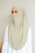 Aster Tudung Instant in Wheat