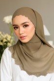 (AS-IS) Abir Sulam Long Shawl in Brown