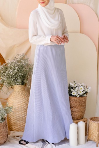 (AS-IS) Haruka Skirt In Lilac Blue