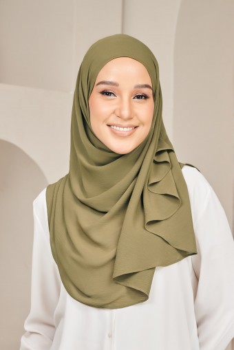 (AS-IS) SADIA Halfmoon in Dusty Olive