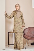 Tinta Kurung in Olive Jade