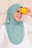 (AS-IS) Kaila Instant Shawl in Turquoise