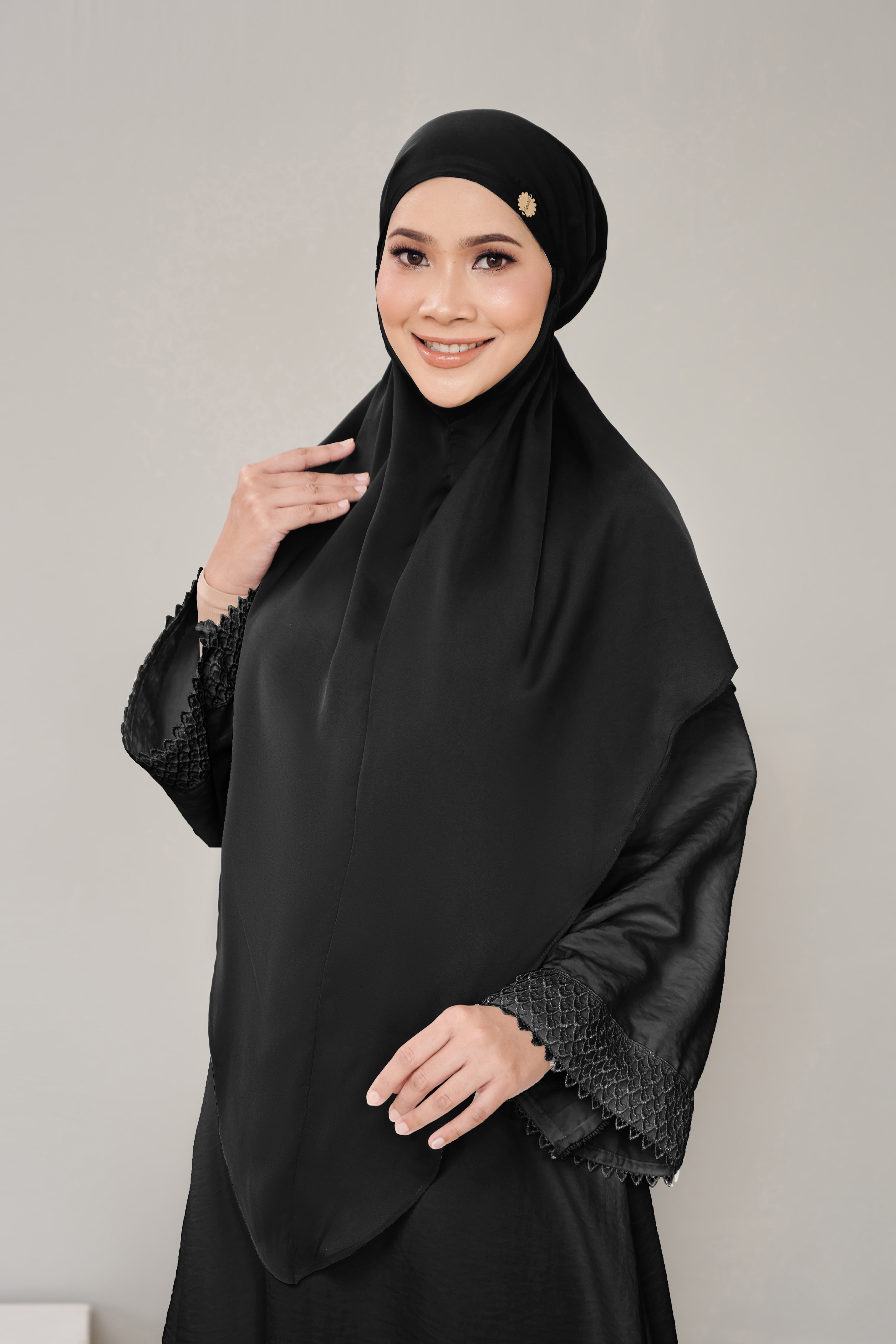 Najwa Sport Khimar 3.0 - Black main image 1